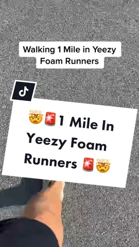 Wearing Socks Next Time #yeezys #yeezyfoamrunners #snkrs #sneakertok #trendingnow #fyp #yeezyseason