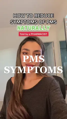 How to naturally reduce PMS symptoms. #pmspainrelief #wellnesstok #tipsforwomem #supplementsforwomen