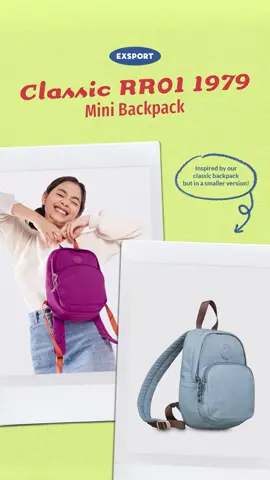 NEW IN! Classic  RR01 1979 Mini Backpack!! Get it now www.exsport.co.id #fyp #exsportbags