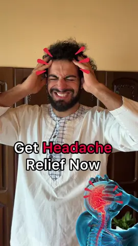 Of course there is no magic move to instantly remove 100% of the headache. But with techniques like this you can release tension from blocked areas in your body. This helps a lot with fixing headaches naturally 🙏 #yoga #yogachallenge #posture #headache #headacherelief #headaches #yogaflow #yogapose #pouyayoga