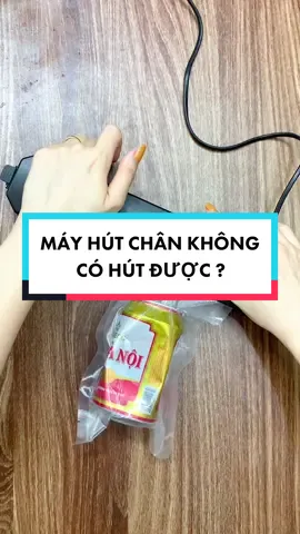 Máy hút chân không có hút được ? #muataitiktokshop #hongqueshop #mayhutchankhong #vacuumseal