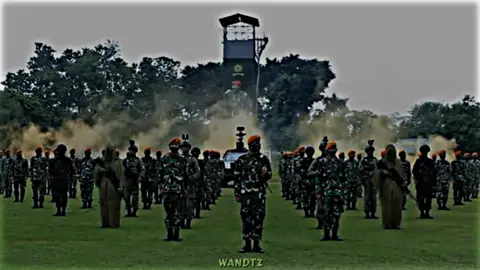 Baret Jingga💪 #paskhas #kopasgat#tniau#tniindonesia🇮🇩