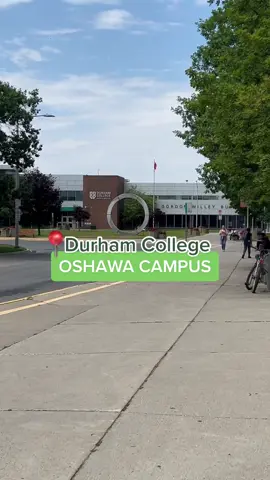 such a beautiful day at our Oshawa campus 😌☀️ #DurhamCollege #DCProud #OntarioCollege #DurhamRegion #Oshawa