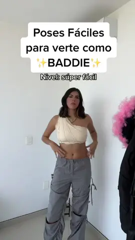 Poses super faciles para BADDIES🚨 #part4 #poses #pose #trythis #baddie #poseinspo #easyposes #posetothis #photoinspo #pinterest #phototok #photoshoot #instagram #posetok #spiceupyourinsta #photo #foryou #fypシ #greenscreen