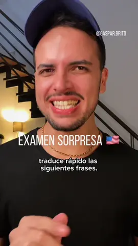 Examen SORPRESA 👀 De 1 al 6, cuántas hicieron bien? 😎 Quieren más? 👀🔥 #aprendeingles #clasesdeingles #ingles #cursodeingles #AprendeEnTikTok