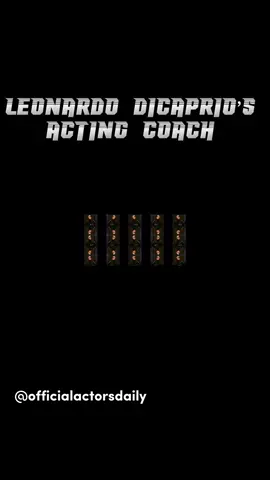Acting coach Larry Moss interview is gem for actors, he drops so much knowledge #officialactorsdaily #adviceforactors #actors #actingtips #actingadvice #leonardodicaprio