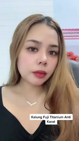 Kalung Fuji Titanium Anti Karat Bisa pakai hari hari #fyp #fy