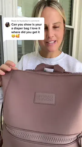 Replying to @feydydiaz  Dagne Dover Indi Medium color Dune🫶🏻 #MomsofTikTok #diaperbag