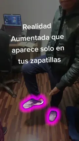 😱 ¿Quieres sorprender a tus amigos y potenciales clientes con efectos / filtros innovadores? Conoce la plantilla Footwear segmentation #tech #AR #foryou #realidadaumentada