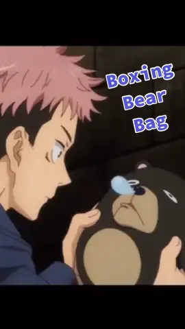 Boxing Bear Bag by @shopkoikay 🧸🥊✨ #shopkoikay #anime #manga #jjk #jujutsukaisen #itadori #gojo
