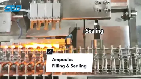 How do we finish production of ampoules?#sedpharma #ampoule #ampoules #ampulla #pharmacy #pharmacytech #pharmaceutical #machinetok #fyp