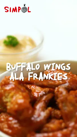 Today is National Chicken Wing Day! Here's an easy buffalo wings recipe na for sure mapapalipad kayo sa sarap 😋 #SIMPOL #ChefTatung #buffalowings #chickenday #chicken