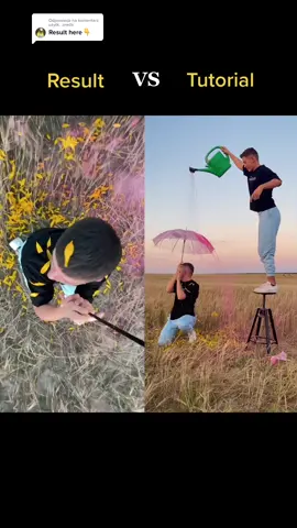 Odpowiadanie użytkownikowi @.imelik HERE is the result & behind the scenes ☂️🤭