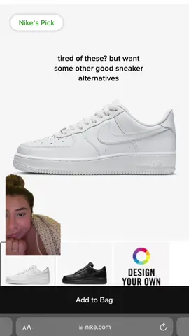 so in love with these shoes and super good alternatives to the air force 1’s waiting for my reebok cc 85😍  #airforce1alternatives #sneakers #fypシ #yzxcba #viral