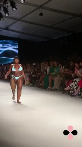 Your energy was unmatched! Thank you! Dreams do come true #braver#marshaelle #amputee #miamiswimweek2022