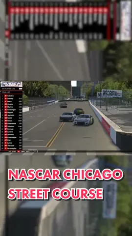 NASCAR CHICAGO STREET COURSE RACE! #fyp #NASCAR #iRacing #Live