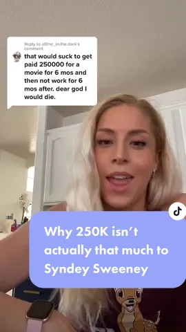 Replying to @al0ne_in.the.dark #sydneysweeney #actorlife #actorstruggles #moneymanagementforactors