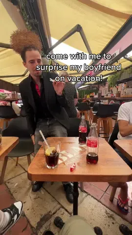 the guy was so sweet too 😭  #travel #vacation #surprise #magic #magictrick