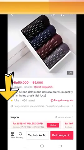 beli dikeranjang kuning bestie 🥰🥰🥰