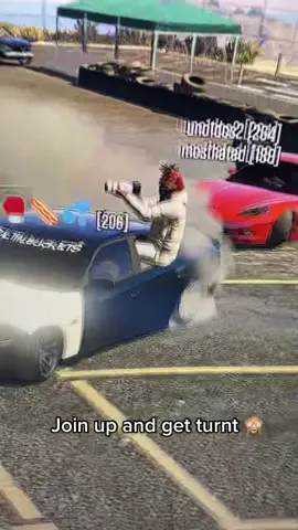 Hellcats & Corvette sliding in the pit #foryou #foryoupage #gta #fivem #takeover #gtacontent