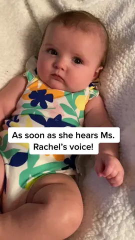 My girl LOVES @Ms Rachel 