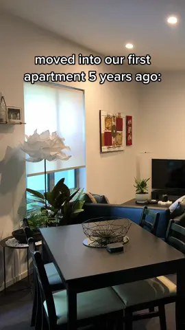 our apartment wasn’t built in a day, what a 5 year journey it’s been! #beforeandafter #apartment