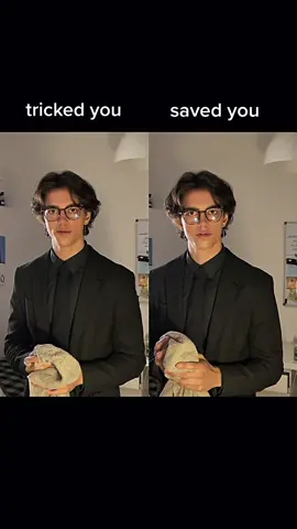 I tricked you? cr: @strangek3vin