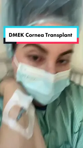My journey with both eyes needing DMEK Cornea Transplants, soon I’ll come out with my full story on why I needed this, thanks for the love and support ❤️ #corneatransplant #eyesurgery #doubleeyesurgey #fypシ