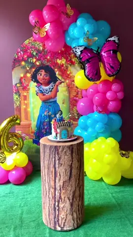 Encanto 🤩🌸🌺🌼 #roldanillopueblomagíco #Roldanillovalle #decoracion #cumpleaños #encanto #encantodisney #mirabelmadrigal #arcodeglobos #arcoorganico #fiesta #infantil