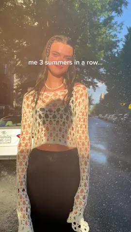 same girl just happier 🫶🏼 #threesummers #threesummersinarow #foryou #happier #fyp