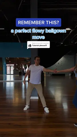 Replying to @sure_jin  this dance move looks amazing in a flowy ballgown dress! #prodancersoftiktok #relationshipgoals #boyfriendgoals #firstdancetiktok #datenight