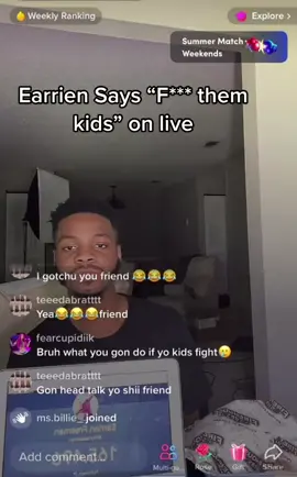 It is what it is😭 #earrien #kids #live #tiktoklive #nature