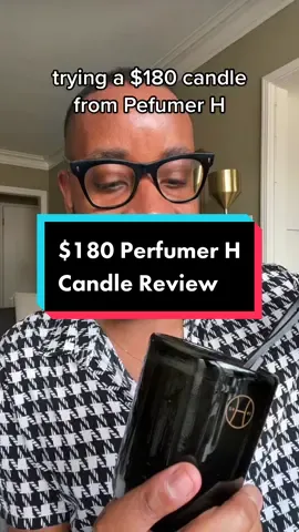 Luxury candle reveiw ft. Perfumer H #candles #candletok #luxury #london #perfumerh