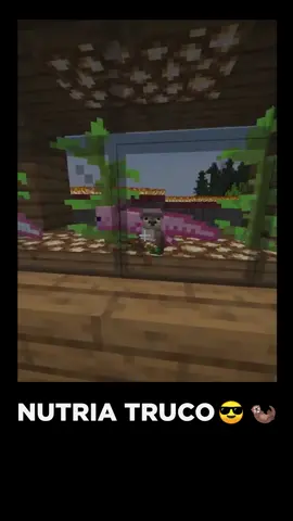 NUTRIA TRUCO #vidagamer #dedsafio #dedsafio2 #clips #streamer #twitch #humor #Minecraft #gamerentiktok #gaming