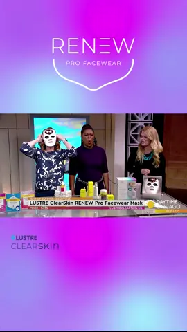 LUSTRE® ClearSkin RENEW Pro Facewear Making Waves in the US!