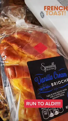 Omg yall!! I had to do a post on this!! Its so sweet and so buttery!!! Definitely a must try!! @ALDI USA #aldi#aldihaul#aldishopping#aldifinds#aldifind#aldibread#aldibreadtok#speciallyselected#briochebread#briochefrenchtoast#vanillacreambriochefrenchtoast#vanillacreambread#frenchtoast#frenchtoastrecipe#frenchtoastlove#frenchtoastlovers#frenchtoastforbreakfast#alditiktok