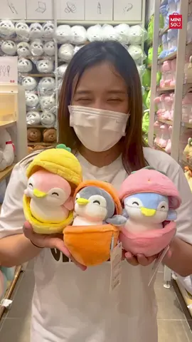 Penpen hidden in fruit🤩 #miniso #minisocute #unboxingtoys #plushtoys #plushies #fyp