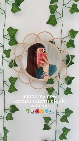unbox my new ezvalo alarm clock with me!💕 #fyp #foryou #PostitAffirmations #preppy #vsco #haul #aesthetic #unboxing