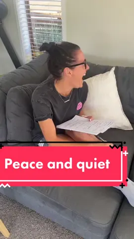 Peace and quiet.  #marriedlife #jimmycarr #husbandandwife #couplecomedy #fyp #foryou #wife #Relationship #standup #blindreact