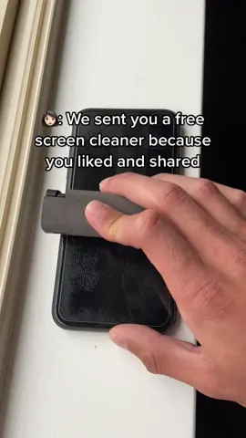 It cleans everything! 🧼 #swipeclean #screencleaner #phonegadget #techtoktips #tiktokmademebuyit