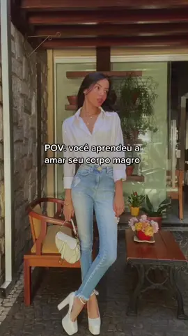 Me sinto livre 🦋🤍✨ #magra #magrass #magrinhasdotiktok #magrinhascheks