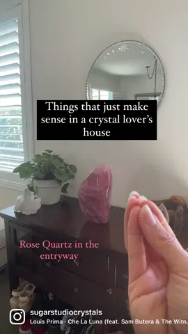 Every room, no?! 😘🏠💎 . #crystaldecor #crystalcollection #crystalcommunity #crystaldisplay #crystalhealer #crystallove #rosequartz #crystaladdiction #healingcrystals #energyhealing