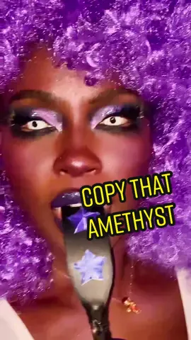 Copy that amethyst. How to bodypaint withoit baidypaint. You add sparkle instead 😅 here us how to cosplay a steven universe character amethyst #amethystcospaly  #stevenuniversecosplay #makeuptutorial #makeupartist #makeuptransformation