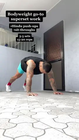 BW SUPERSET❗️#fitdadflex #TikTokFitPh #motivationph #TikTokSportsPh #workoutwithme #workout #fitnesstips #Fitness #weightloss #bodyweightworkout