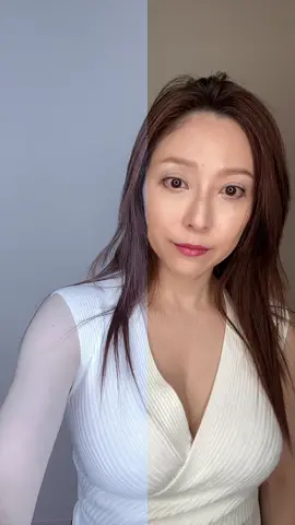 #顔半分だけ加工 #白木優子 #熟女