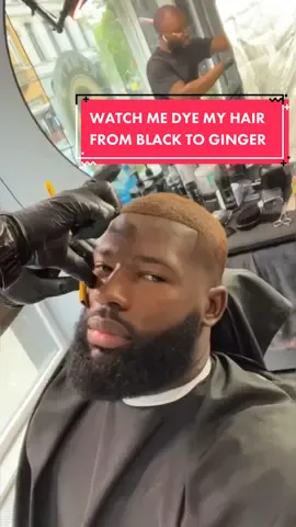 Let me take you along to watch me dye my hair from black to ginger for the summer 😁✌🏾 (COMMNENT IF YOU WANT THE PRODUCTS DETAILS) #hairtransformation #menshair #blackmenshair #blackmensbeard #blackmensbeauty #blackmenshaircuts #dyedhair #dyehair #gingerhair #blackmen #oxlade #afrobeats #kulosa #kulosachallenge #kulosaoxlade #trending #trendingsong #trendingsound #barbers #blackbarbershop #goodmanfactory #gingerhaircolor #gingerhairdye #summerhair #summerhairstyles #summerhairstyle #summervibes
