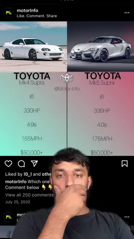 #cars #carsoftiktok #cartok #viral #tiktok #foryou #fyp #xyzbca #supra #choice