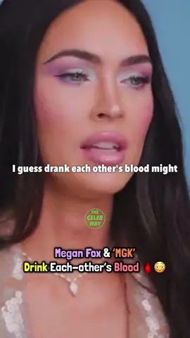 Megan Fox and Machine Gun Kelly’s Crazy Ritual #meganfox #meganfoxmgk #mgk #machinegunkelly #fyp #celeb #celebrity #celebrities