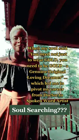 My soul said 