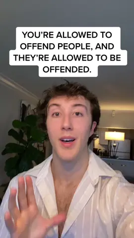 STOP censoring your opinions for people. Instead, encourage open and truly authentic discourse - which inherently entails offending people. You’re allowed to offend them, and they’re allowed to be offended. We’re adults. We should be able to dish it out AND take it. #greenscreen